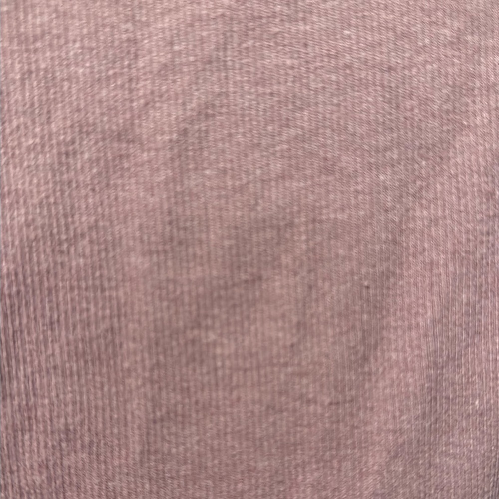 A New Day Women's Elbow Sleeve Mock Turtleneck Ribbed T-Shirt purple color - Picture 6 of 7